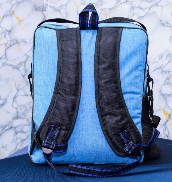 Blue Backpack- Backview Var1 Backpack 1